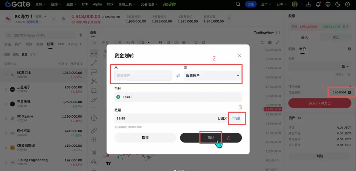 Gate交易所怎么买韩股？注册+买币+韩股交易完整步骤2026