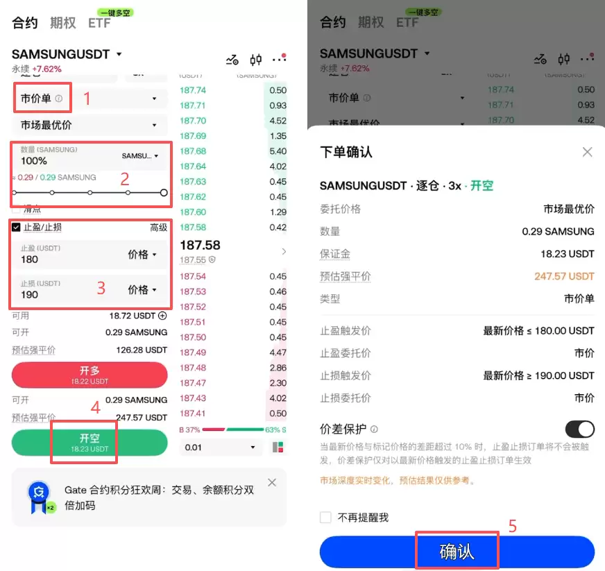Gate交易所韩股(SK海力士)怎么做多做空？合约操作方法2026