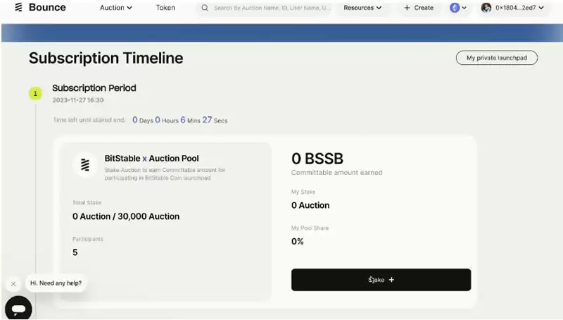 Bounce新一期项目BDID来袭,手把手教你如何参与？「BTC生态」