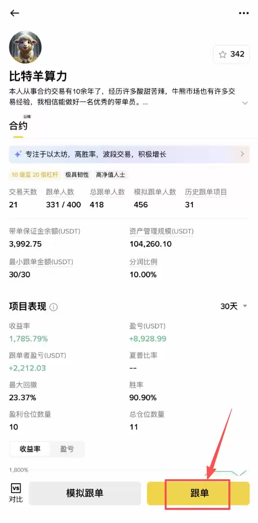 币安跟单交易教程 复制专业交易员策略操作指南