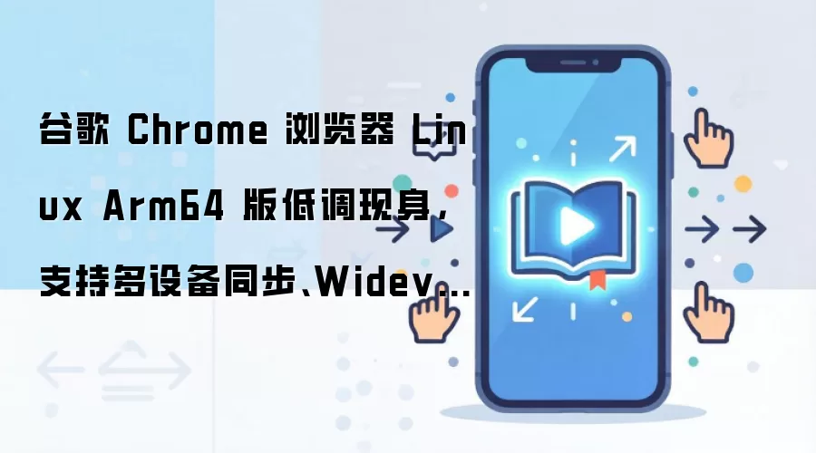 谷歌 Chrome 浏览器 Linux Arm64 版低调现身,支持多设备同步、Widevine DRM