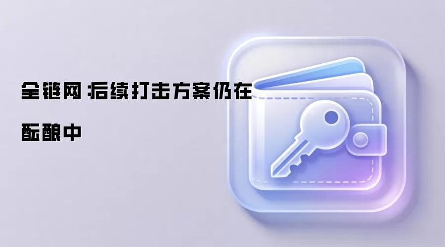 全链网：后续打击方案仍在酝酿中