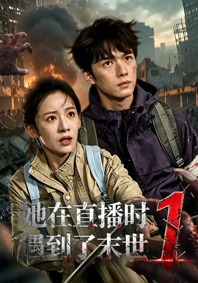 短剧《她在直播时遇到了末世》剧情介绍