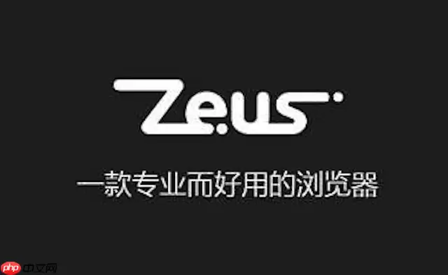 宙斯浏览器网页字体显示模糊如何调整