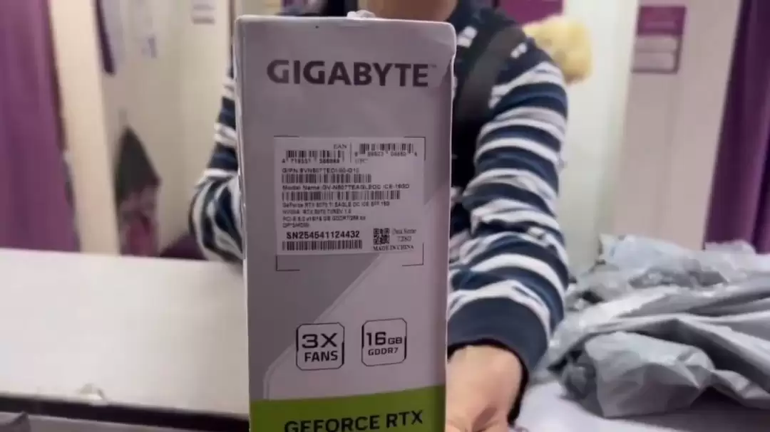 男子花9万卢布买5070Ti显卡 收到的却是一瓶水
