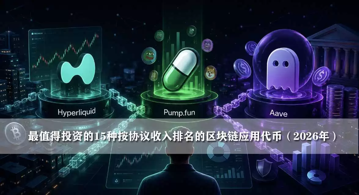 最值得投资的15种按协议收入排名的区块链应用代币（2026年）