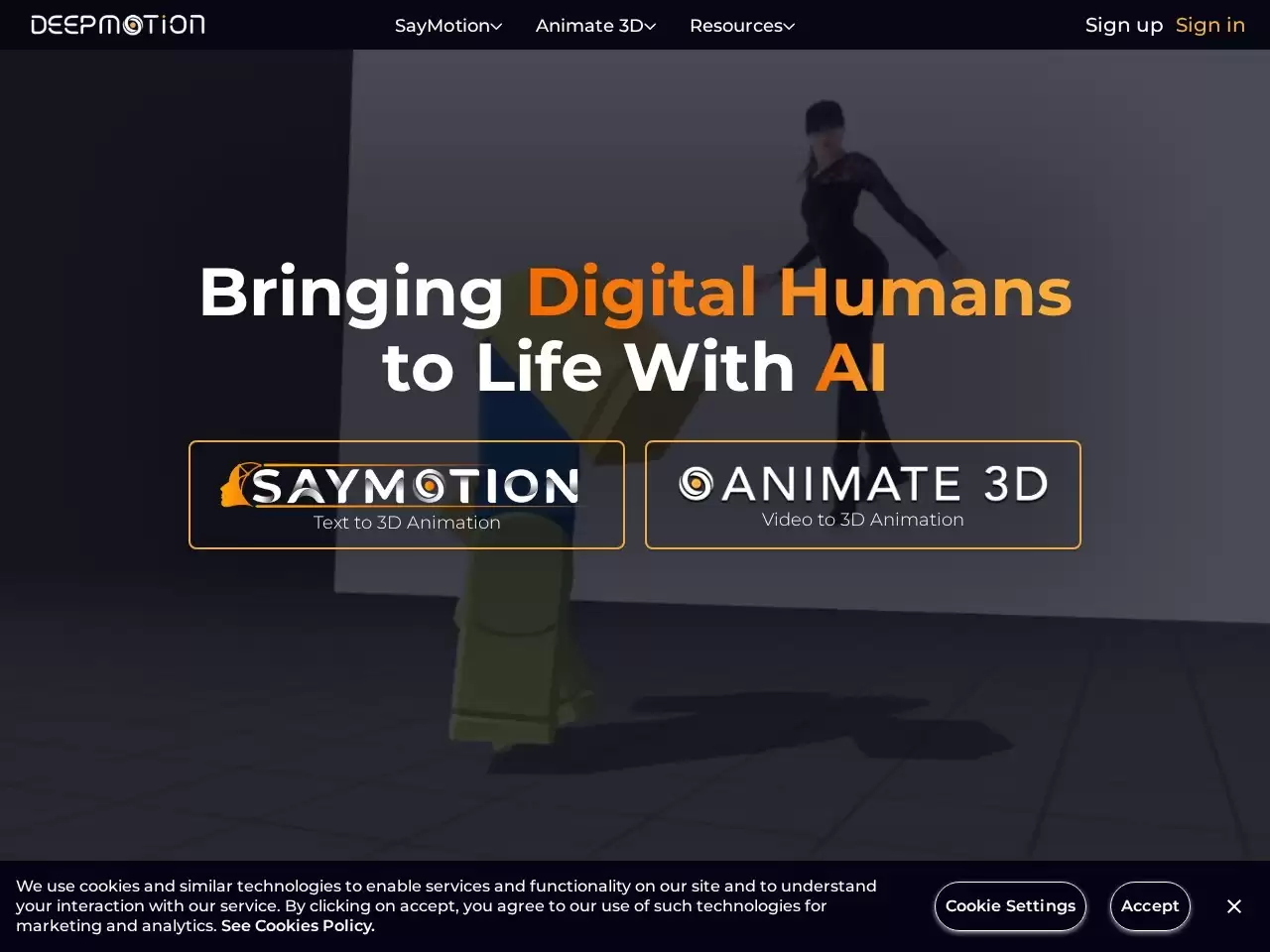DeepMotion-DeepMotion是一家专注于运动智能领域的公司