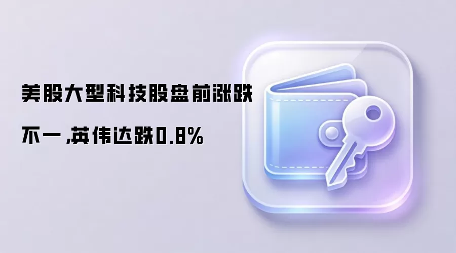美股大型科技股盘前涨跌不一，英伟达跌0.8%