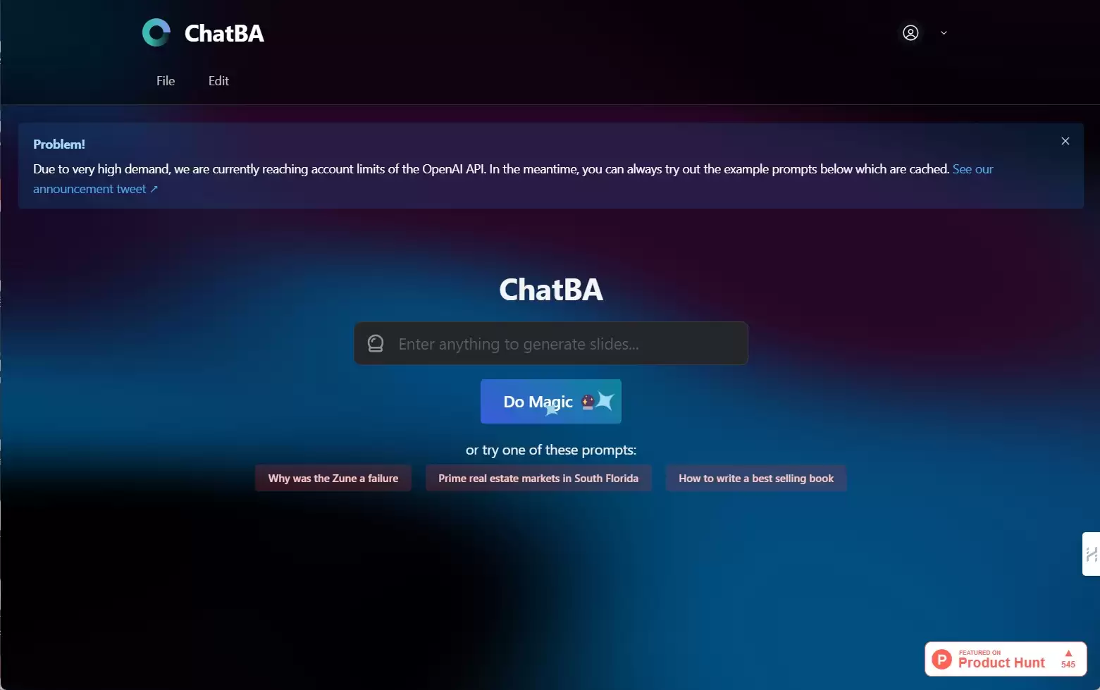 ChatBA-ChatBA是一个ai工具