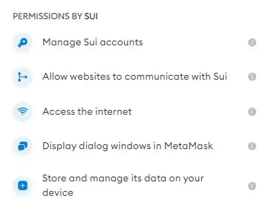 如何将Sui添加Sui MetaMaskwallet？