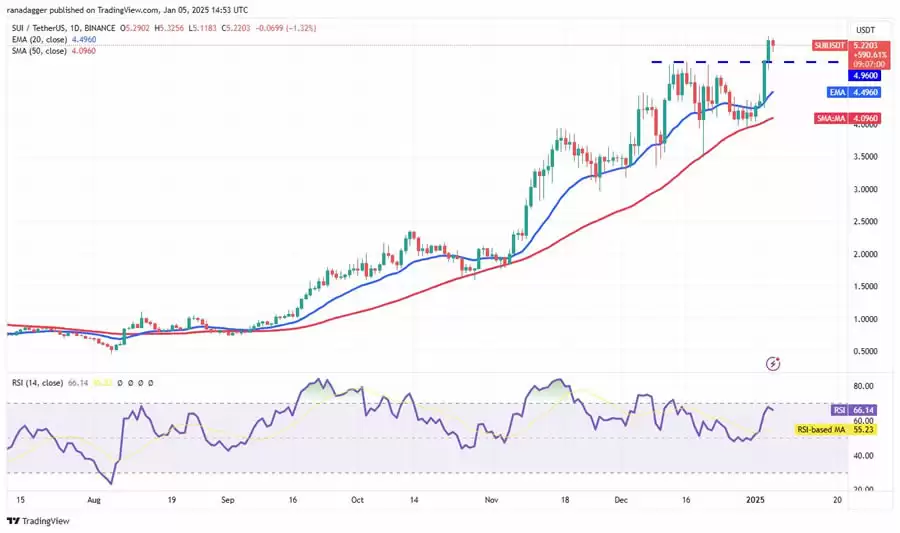 分析师:SOL、SUI、ICP和ENA币有突破迹象,本周可能大暴涨？