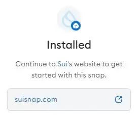 如何将Sui添加Sui MetaMaskwallet？