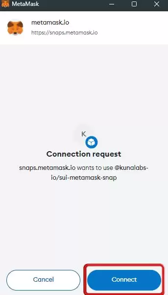 如何将Sui添加Sui MetaMaskwallet？