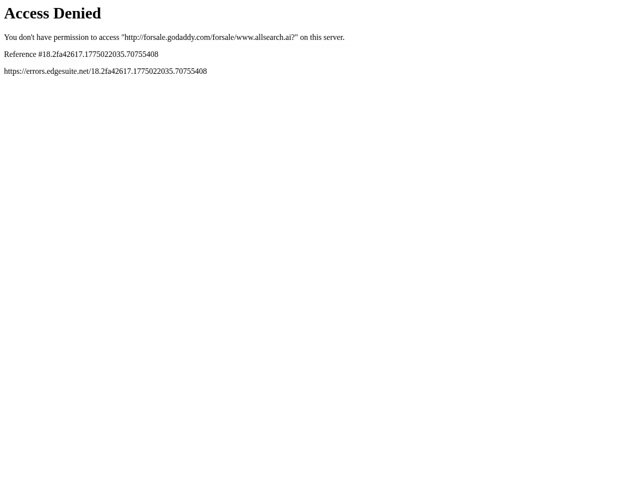All Search AI-ll Search AI是一家人工智能技术公司