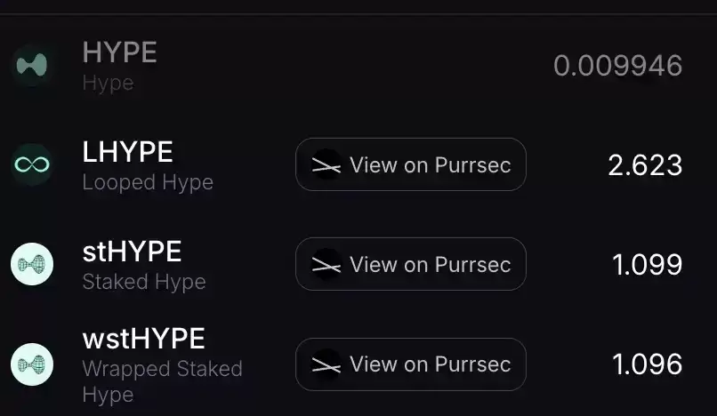 流动性操作示意图：加入 $HYPE 和质押代币的配对