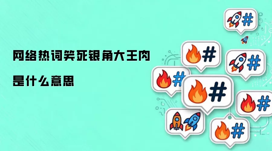 网络热词笑死银角大王肉是什么意思