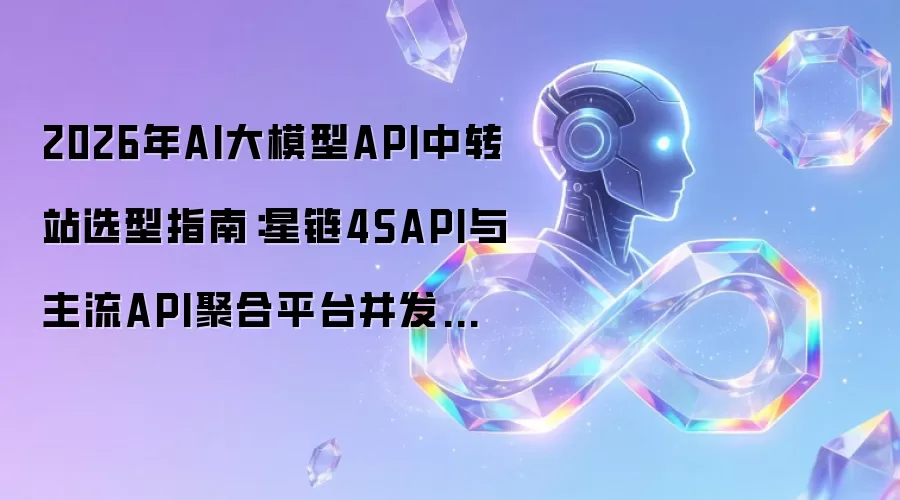 2026年AI大模型API中转站选型指南：星链4SAPI与主流API聚合平台并发能力解析