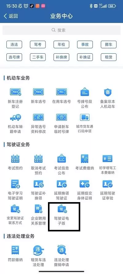 交管12123网页版
