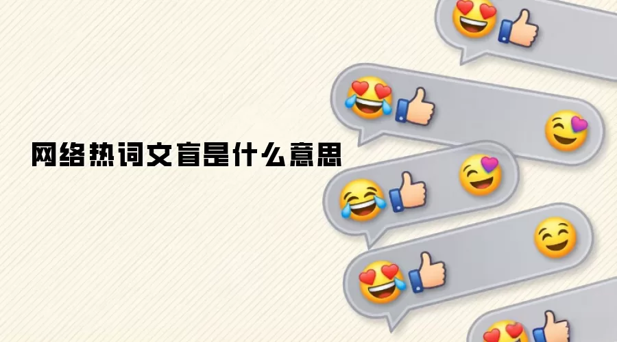 网络热词文盲是什么意思