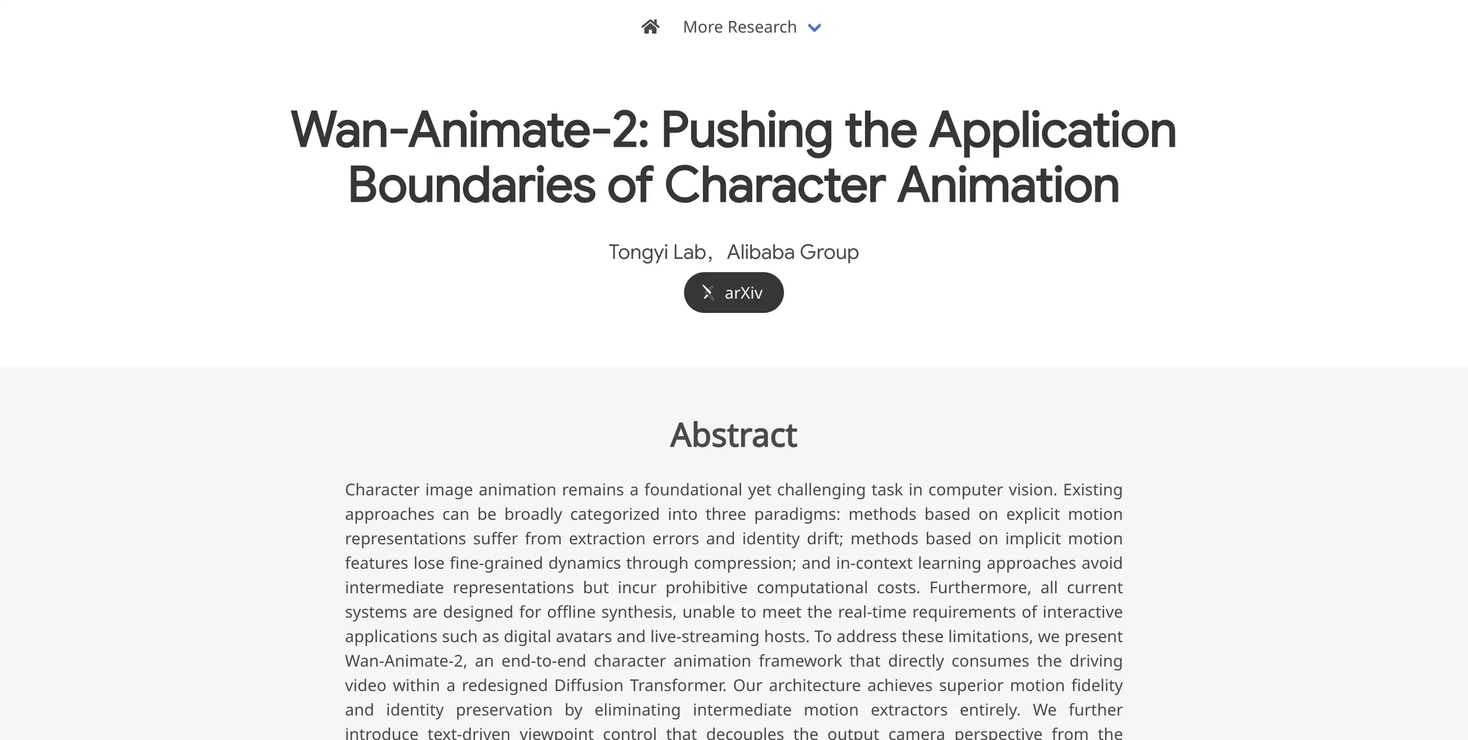 Wan-Animate-2 – 万相团队开源的新一代角色动画模型