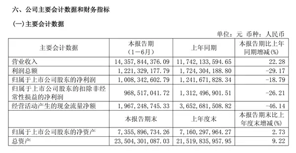 电动两轮车线上销冠！九号公司上半年营收143.6亿元 净赚10亿元