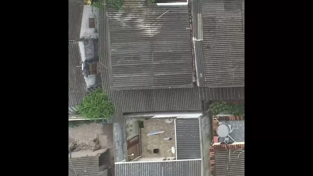 航拍屋顶杂物检测数据集 原始样本抽帧。