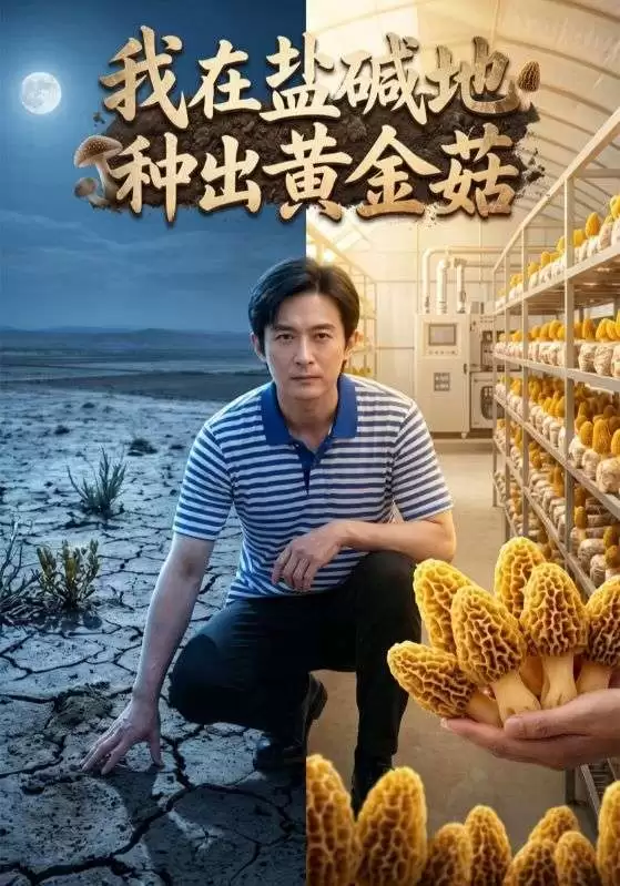 短剧《我在盐碱地种出黄金菇》剧情介绍