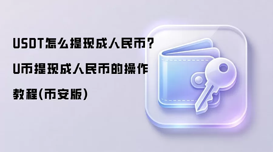 USDT怎么提现成人民币？U币提现成人民币的操作教程(币安版)