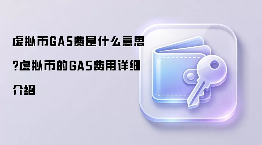虚拟币GAS费是什么意思?虚拟币的GAS费用详细介绍