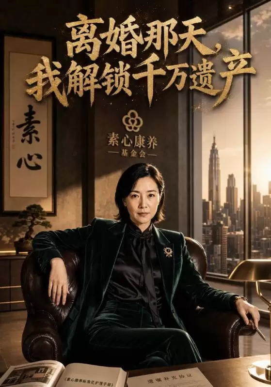 短剧《离婚那天，我解锁千万遗产》剧情介绍