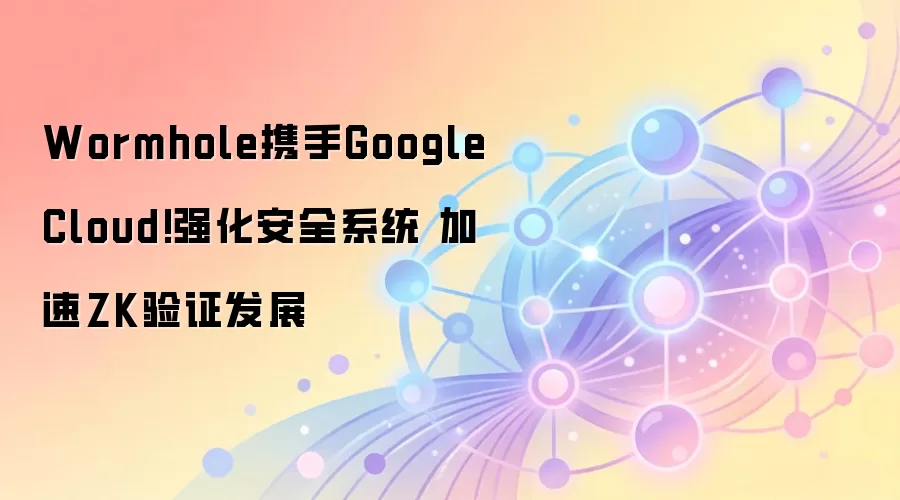 Wormhole携手Google Cloud!强化安全系统 加速ZK验证发展