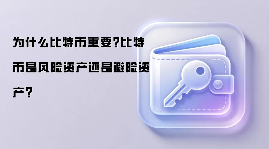 为什么比特币重要？比特币是风险资产还是避险资产？