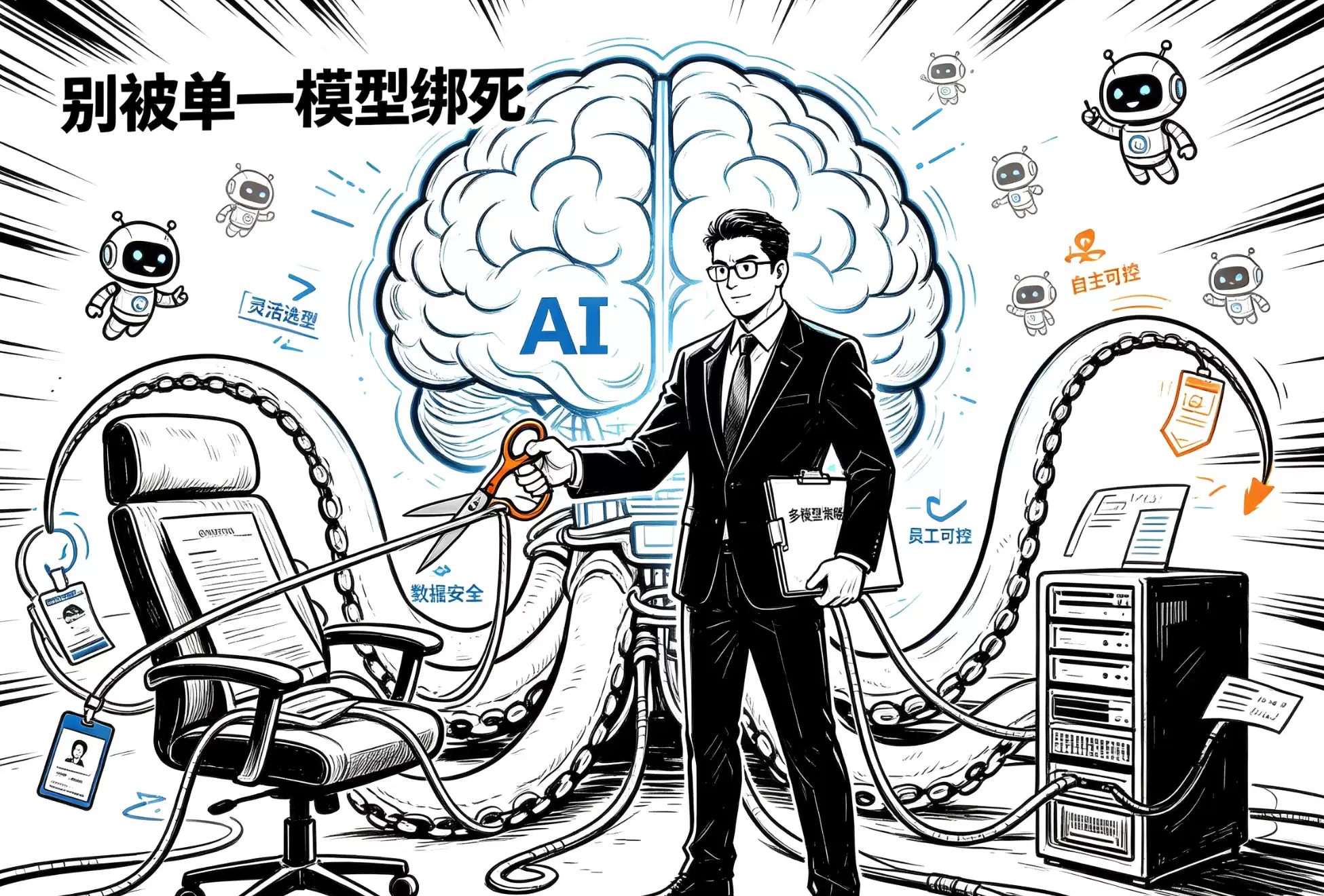 企业模型升级不应“推倒重来”：用路由、评测与回退保持业务应用可演进