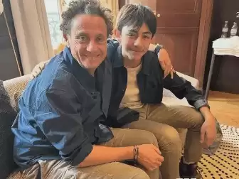 刘烨儿子上法国新闻联播!14岁诺一长相大变不敢认,胡子拉碴像野人