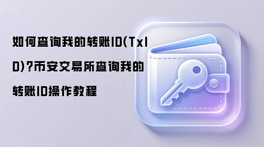 如何查询我的转账ID(TxID)？币安交易所查询我的转账ID操作教程