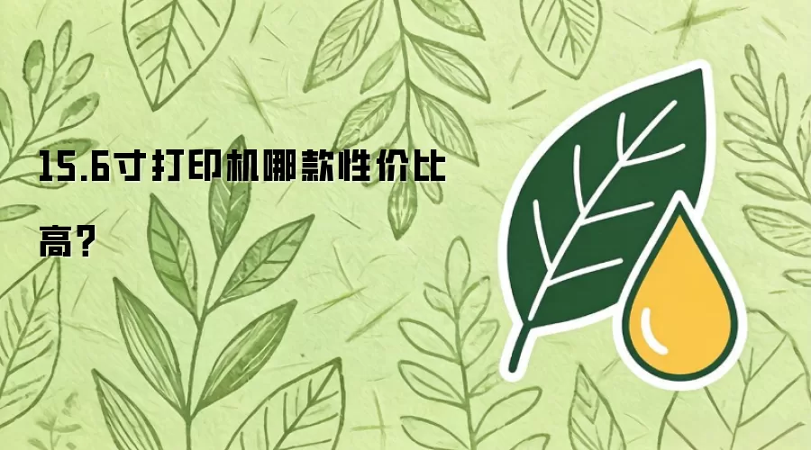 15.6寸打印机哪款性价比高？