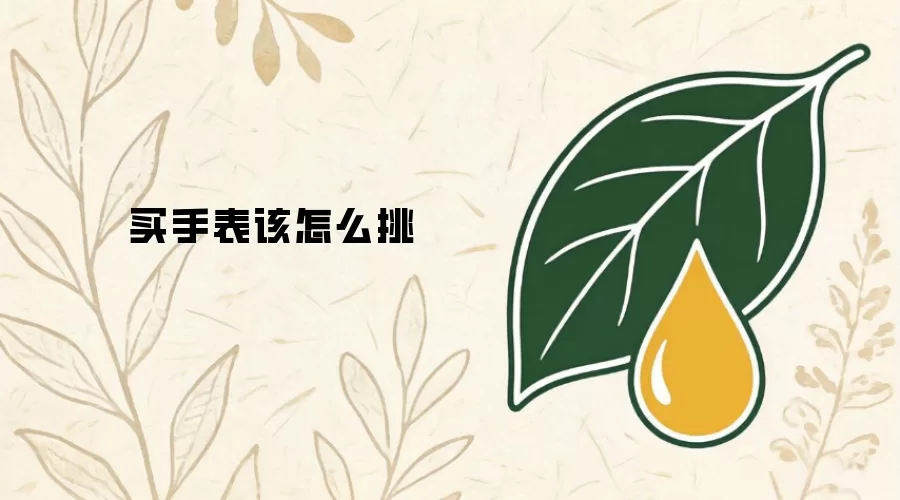 买手表该怎么挑