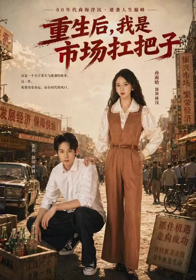 短剧《重生后，我是市场扛把子》剧情介绍