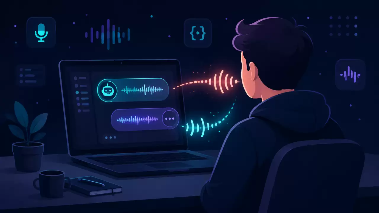 我搭了人生第一个能开口说话的 AI：一次跑通语音 Agent 的全过程记录