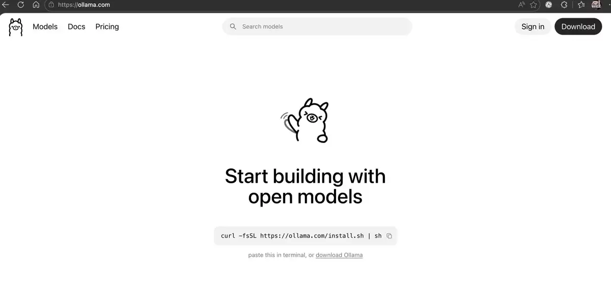 Docker部署Ollama搭建本地AI开发环境