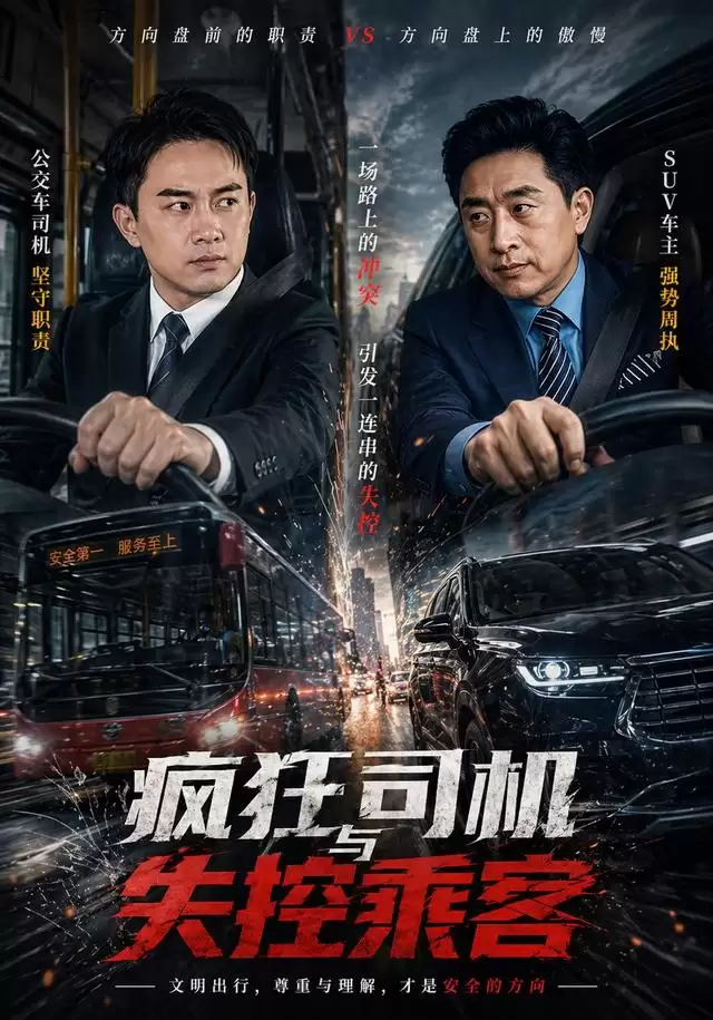短剧《疯狂司机与失控乘客》