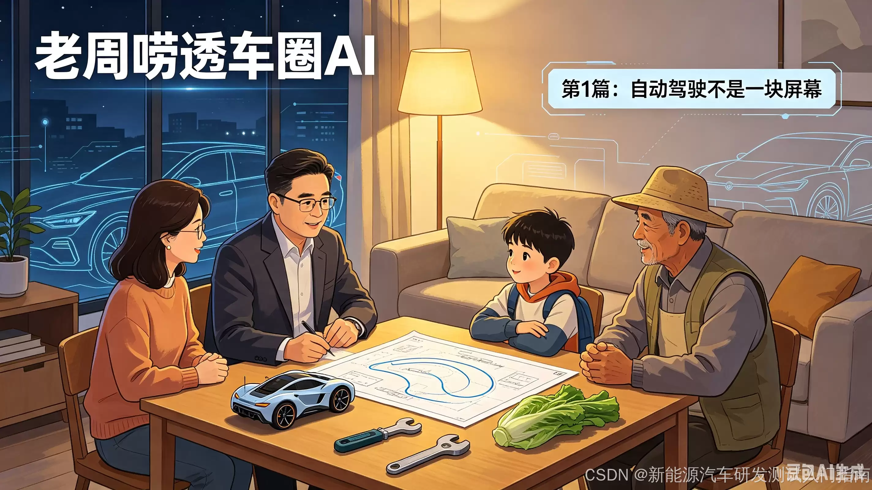 《智能驾驶拆解笔记：老周唠透车圈AI》第1篇
